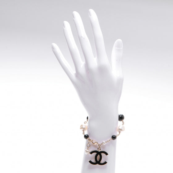 Chanel Beaded CC Bracelet 2 of 5