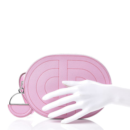 Hermes Chevre Mysore Inox In-The-Loop-To-Go Pochette Mauve Sylvestre 2 of 8