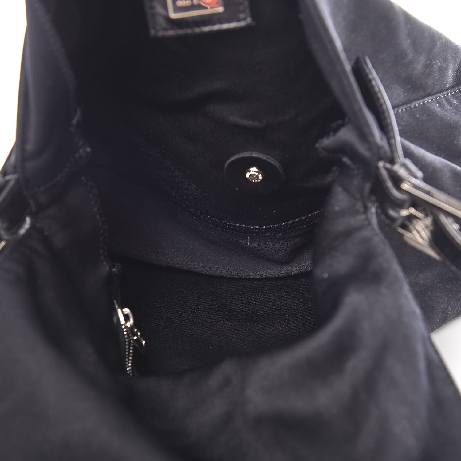Fendi Neoprene Mama Baguette Black 4 of 9