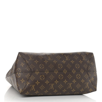 Louis Vuitton Monogram Flower Hobo Black 4 of 11
