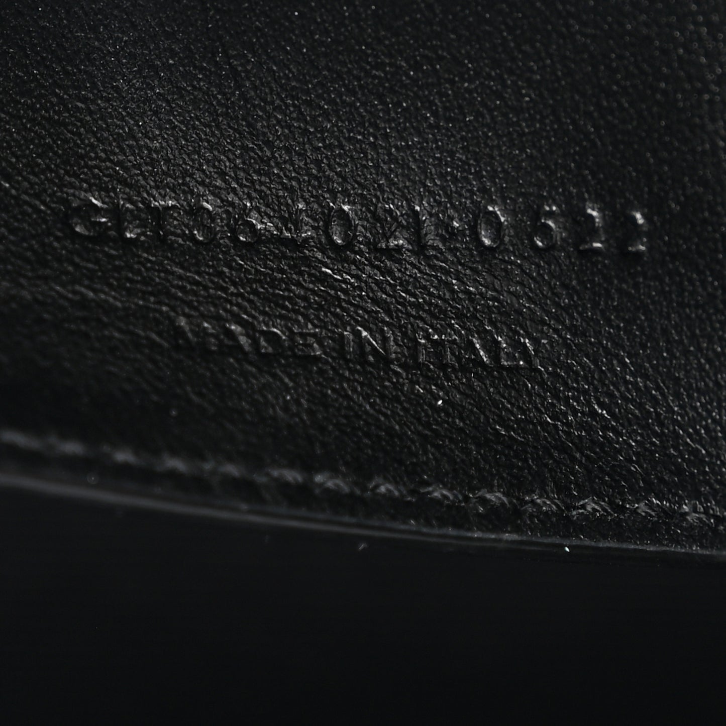 Grain De Poudre Medium Classic Monogram Kate Satchel Black