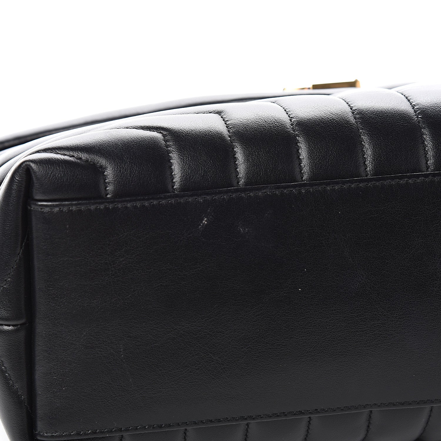 Saint Laurent Calfskin Y Quilted Monogram Medium Loulou Chain Satchel Black 9 of 11