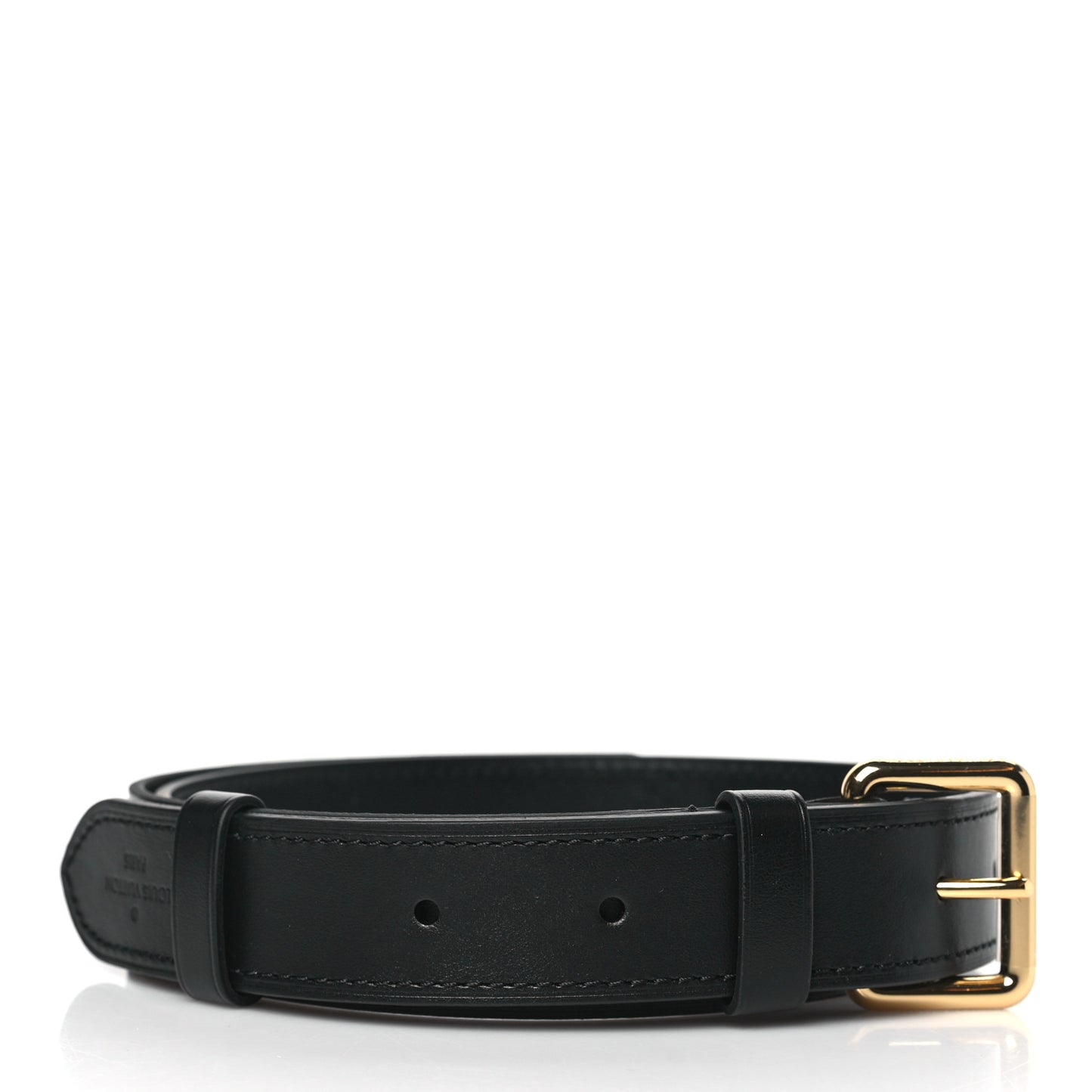 Calfskin Adjustable Shoulder Strap Black