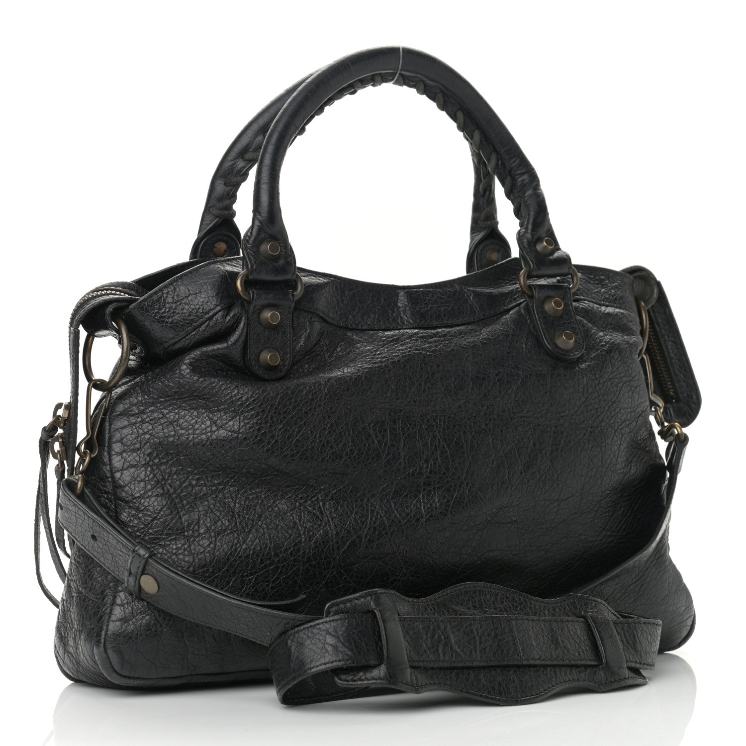 Balenciaga Agneau Classic Hardware Town Black 3 of 12