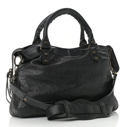 Balenciaga Agneau Classic Hardware Town Black 3 of 12