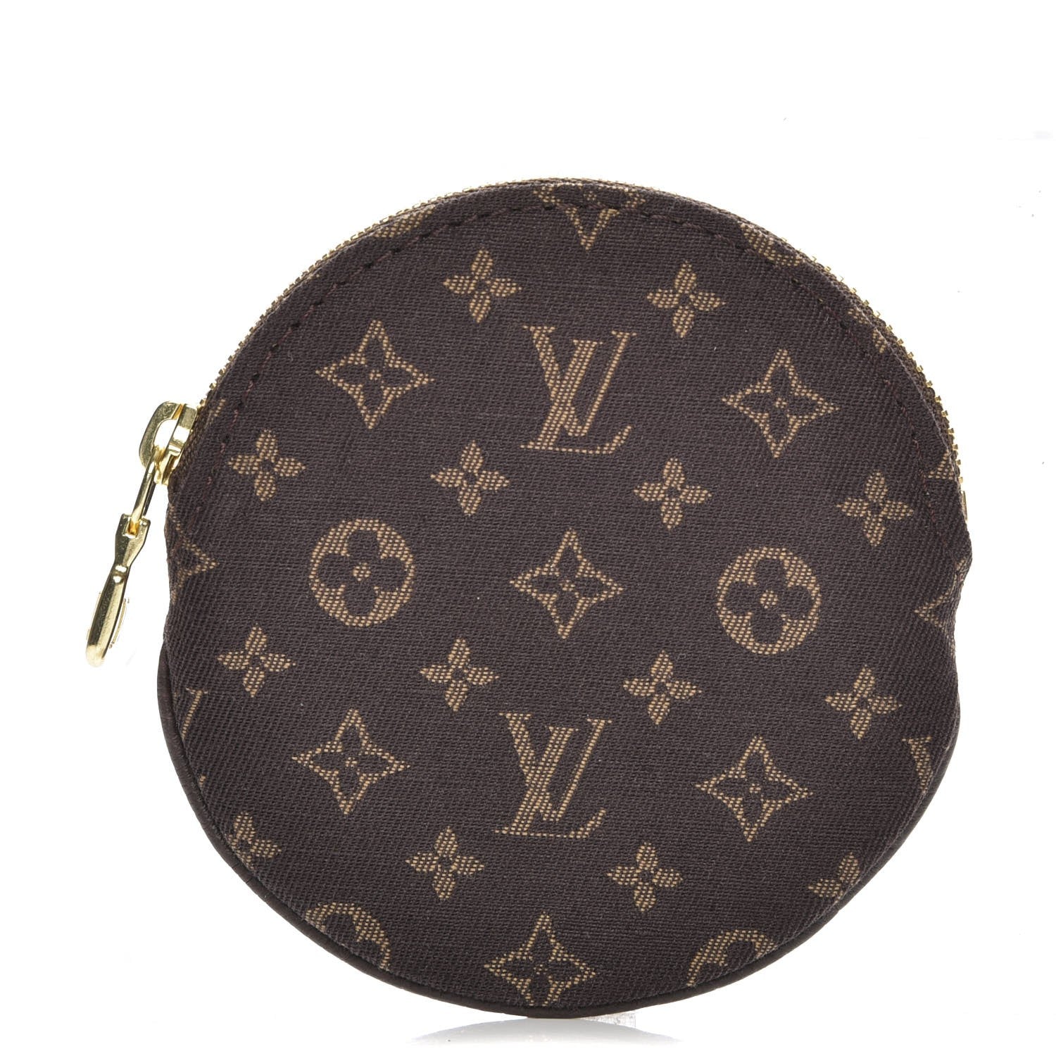 Louis Vuitton Mini Lin Round Coin Purse Ebene 1 of 7