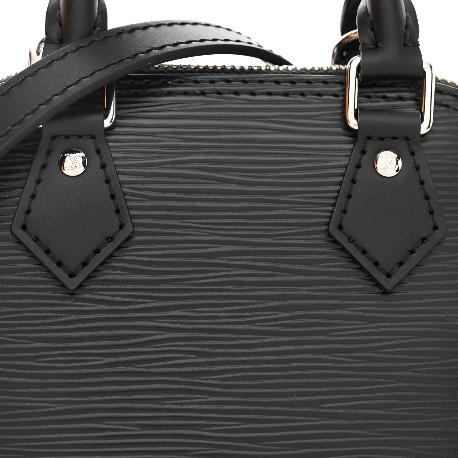 Louis Vuitton Epi Alma Nano Black 7 of 9