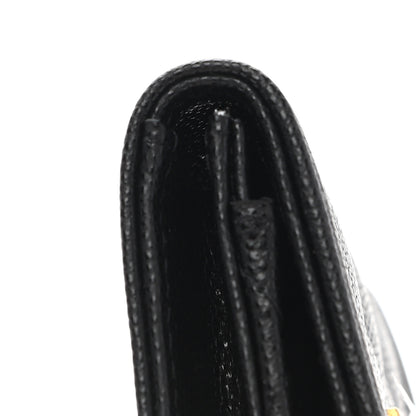 Chanel Caviar Quilted Boy Flap Card Holder Black 10 of 10