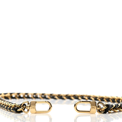 Louis Vuitton Calfskin Multi Pochette Chain Shoulder Strap Black Gold 3 of 4