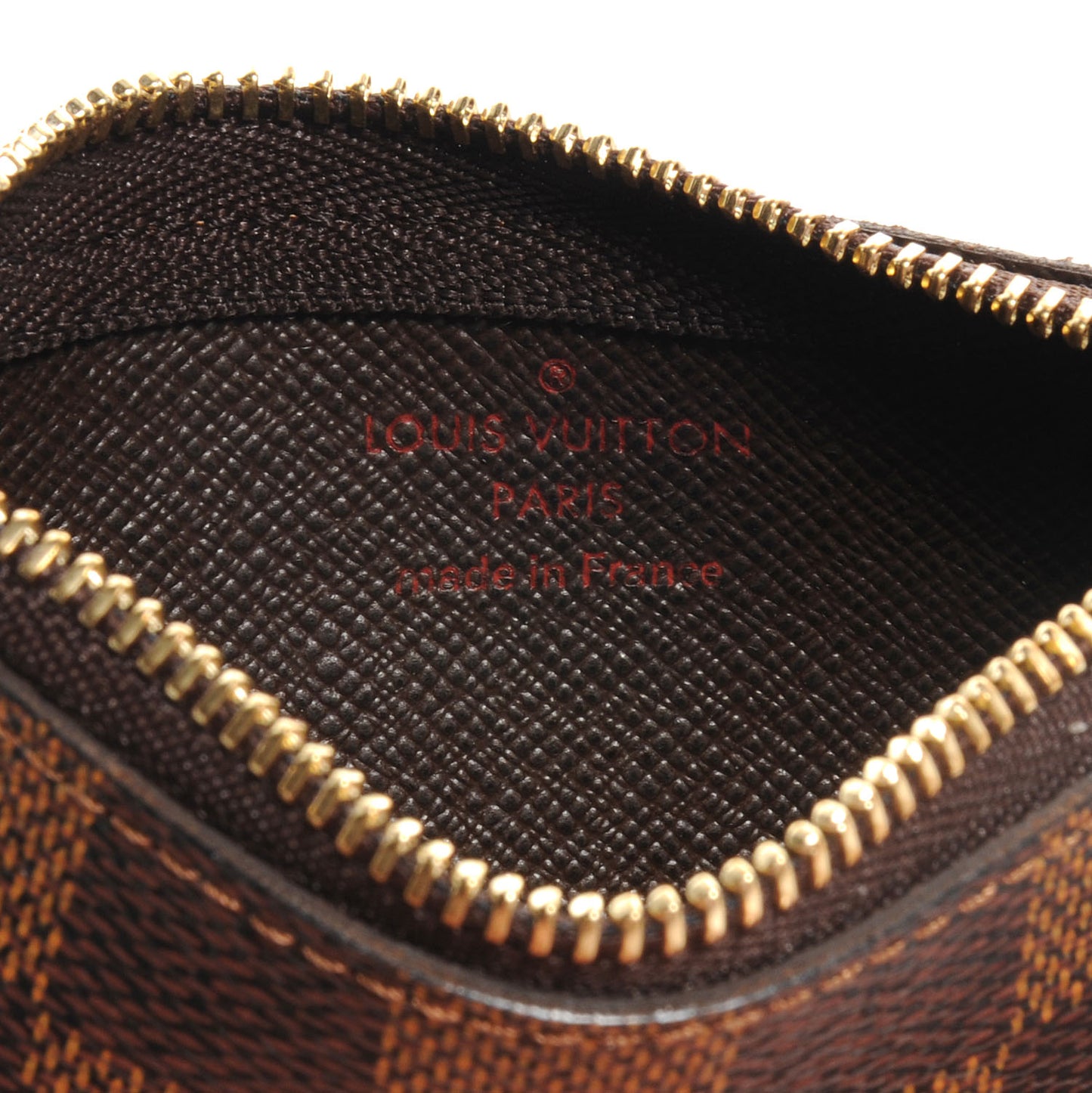 Damier Ebene Key Pouch