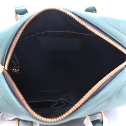 Marc Jacobs Calfskin Recruit Bauletto Satchel Tote Bag Hazy Blue 4 of 4