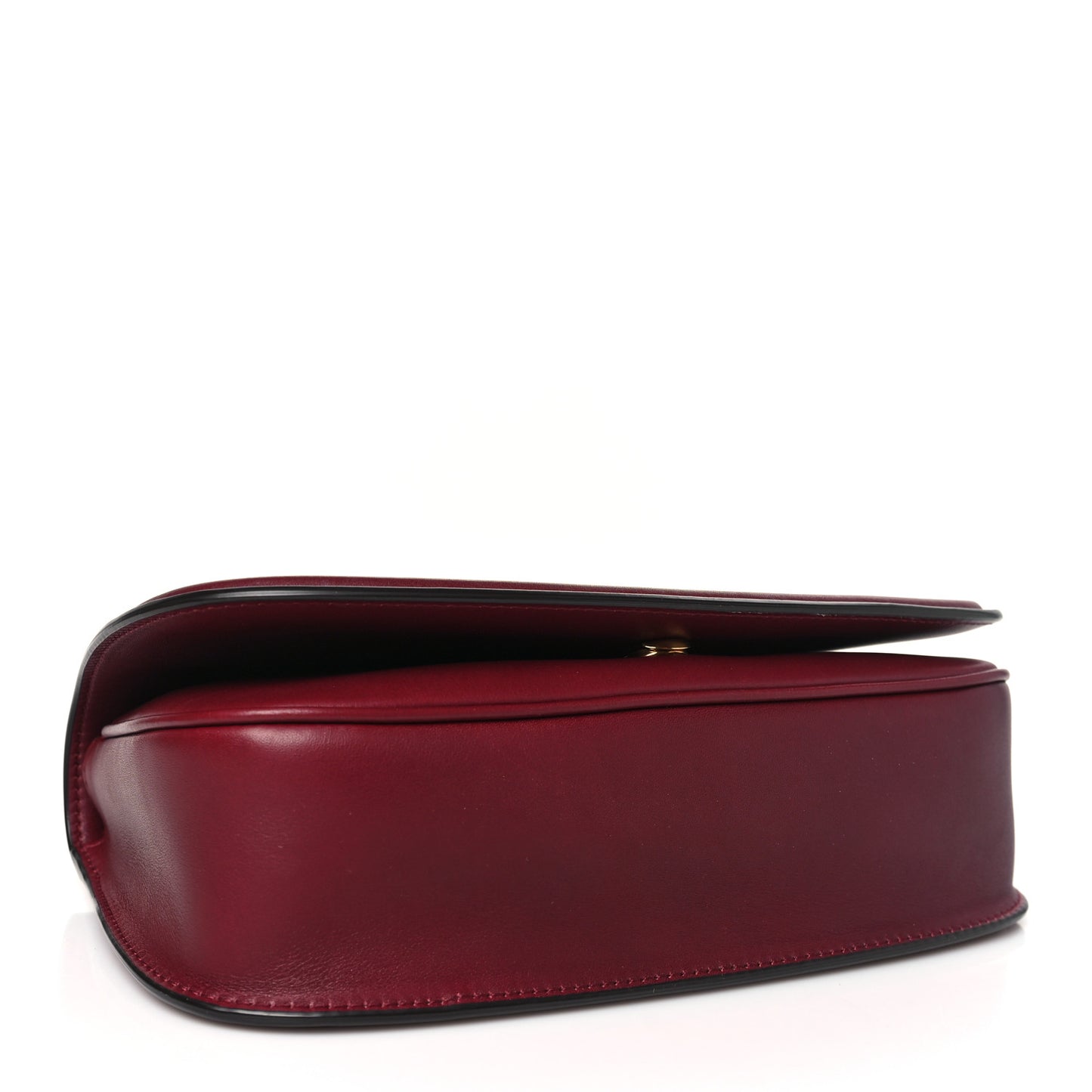 Roxy Calfskin Blondie Top Handle Bag Rosso Ancora