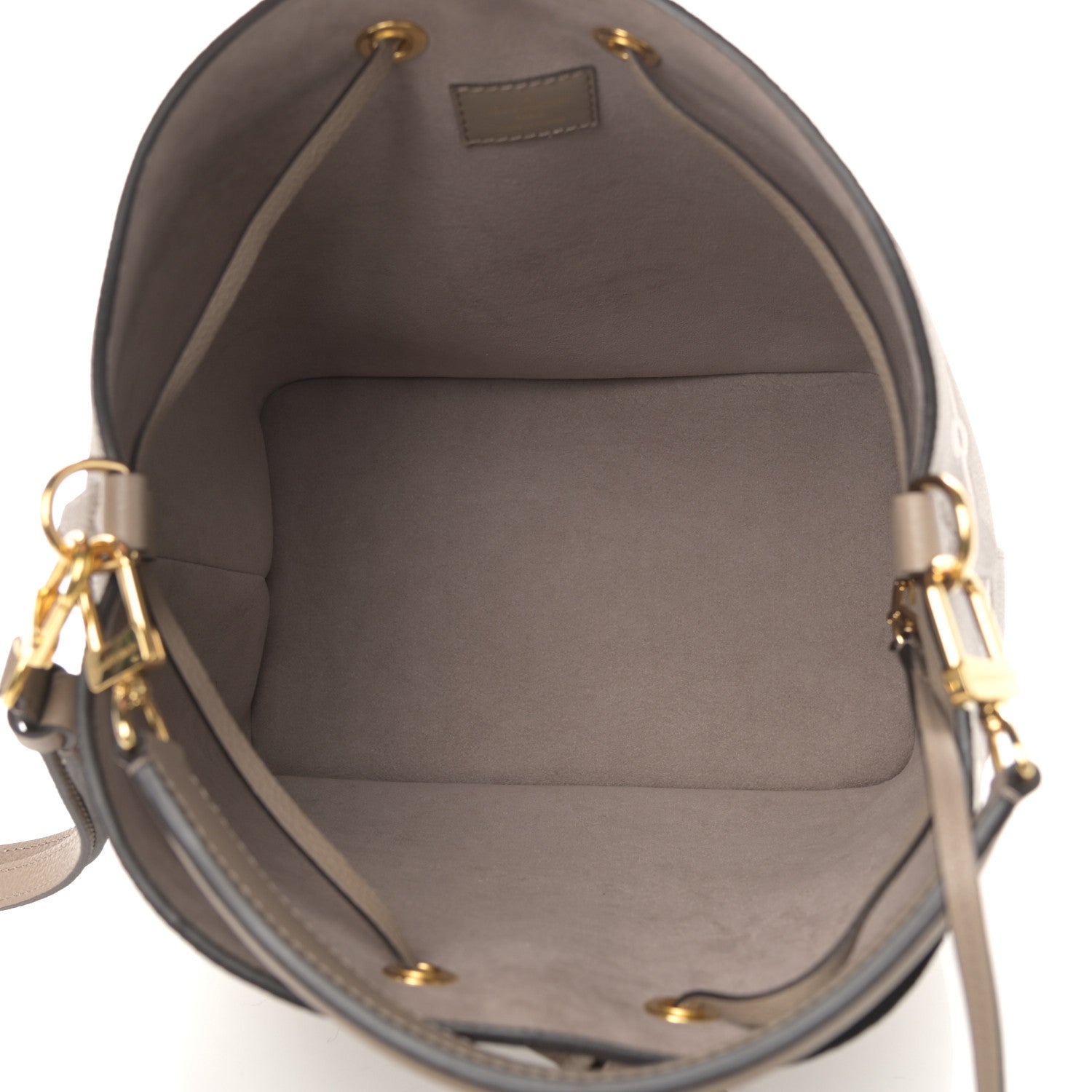 Louis Vuitton Empreinte Monogram Giant Neonoe MM Tourterelle Creme 6 of 12