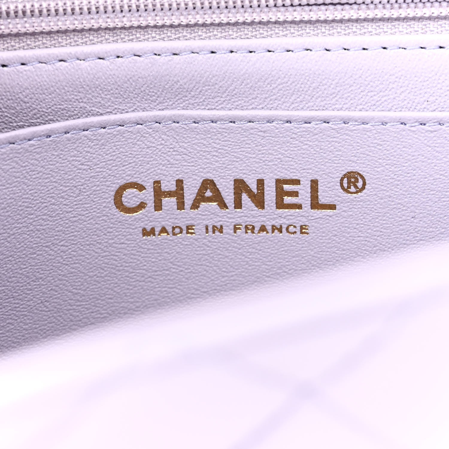Chanel Lambskin Quilted Mini Top Handle Rectangular Flap Light Purple 6 of 12