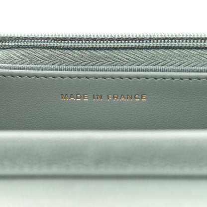 Chanel Caviar Quilted Wallet On Chain WOC Light Grey 7 of 11