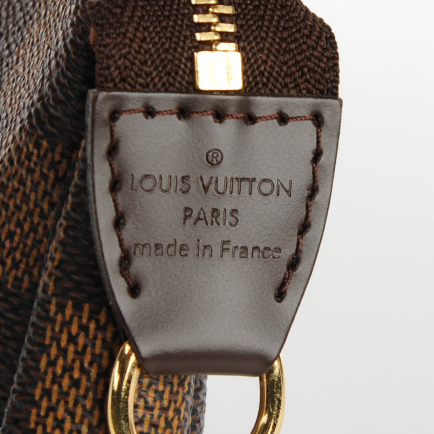 Louis Vuitton Damier Ebene Mini Pochette Accessories 6 of 7