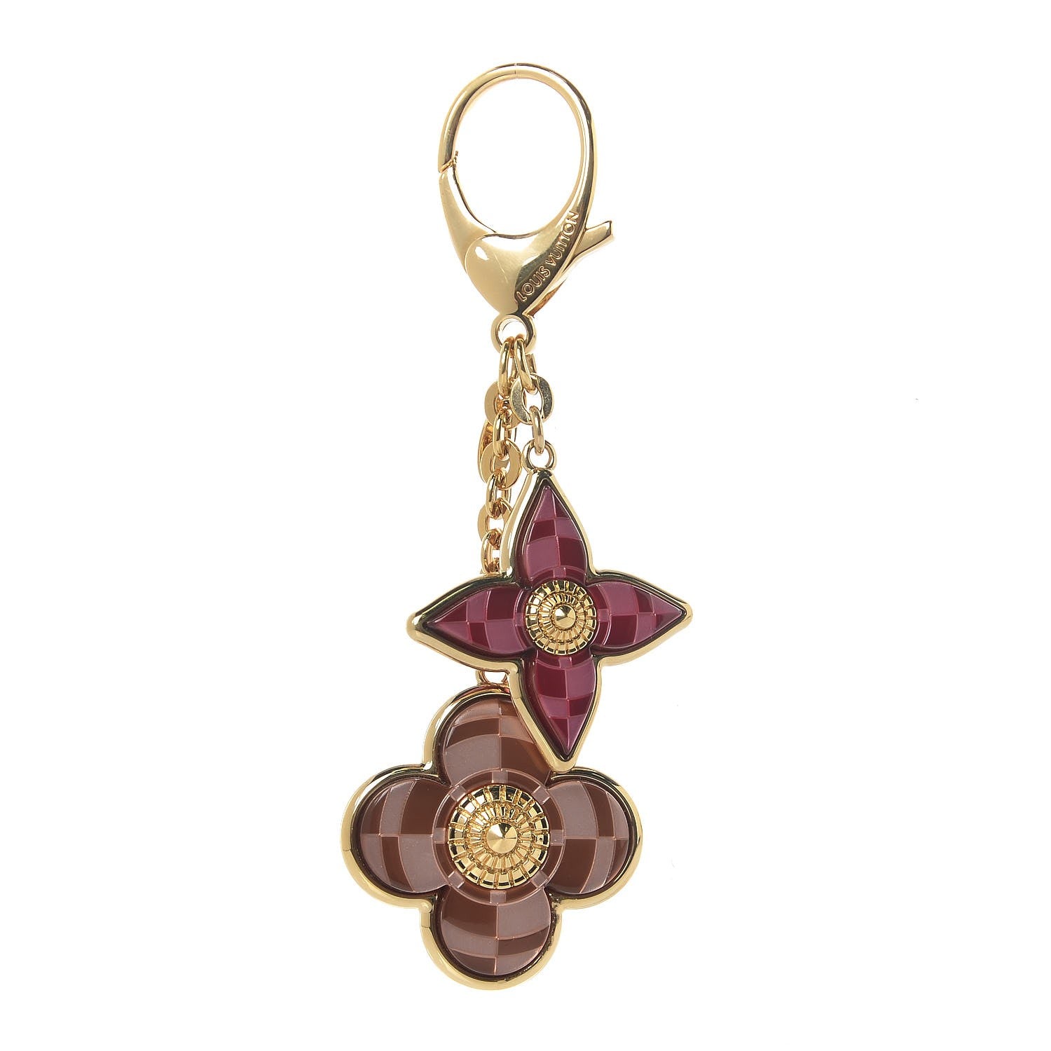 Louis Vuitton Metal Resin Mosaique Bag Charm Rouge Fauviste 1 of 4