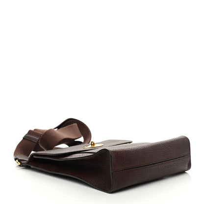 Mulberry Natural Grain Calfskin New Antony Messenger Crossbody Oxblood 4 of 10