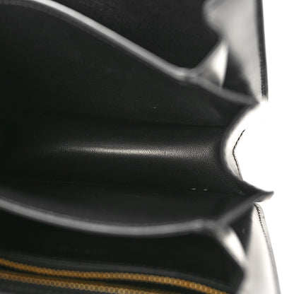 Celine Box Calfskin Small Classic Box Flap Bag Black 5 of 9