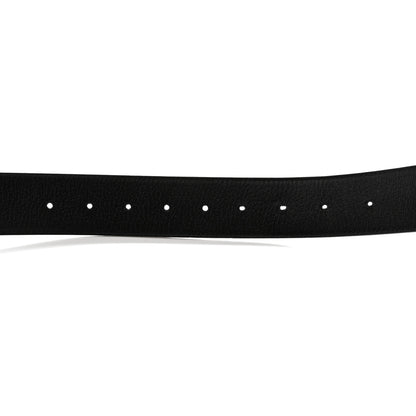 Gucci Textured Calfskin Double G 40mm Belt 100 40 Black 3 of 8