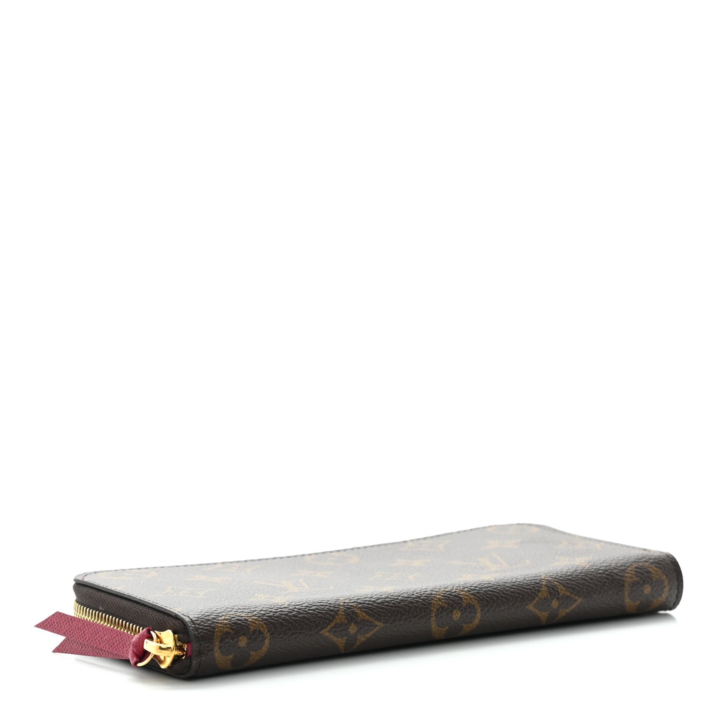 Monogram Clemence Wallet Fuchsia