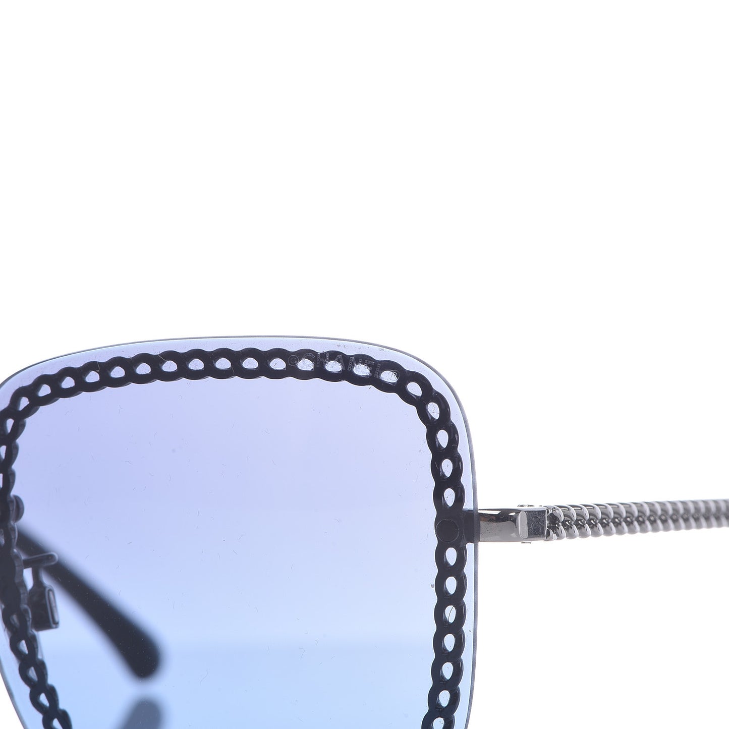 Chain Square Sunglasses 4244 Blue