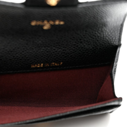Chanel Caviar Quilted Flap Card Holder Black 5 of 9