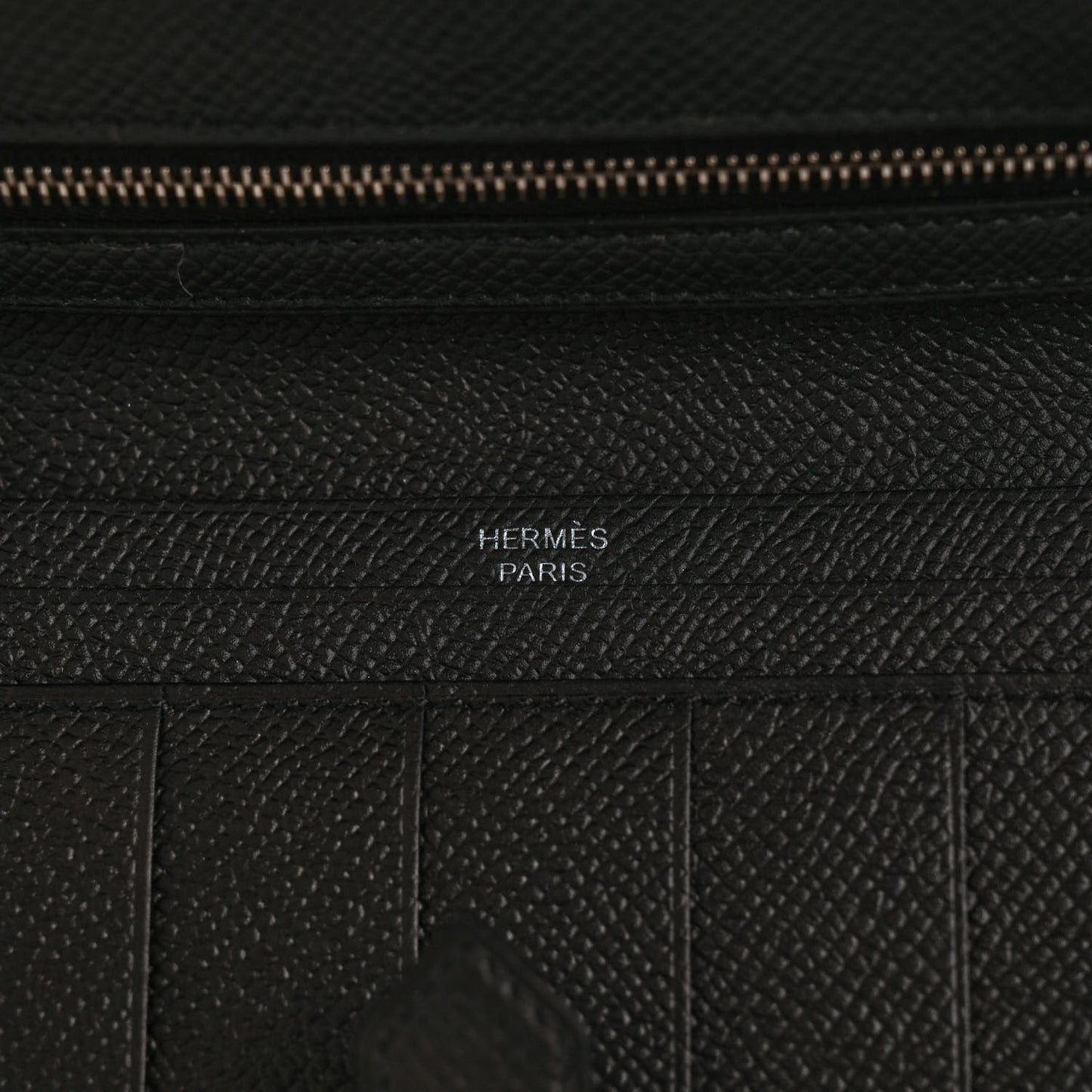 Epsom Monochrome Bearn Gusset Wallet Black