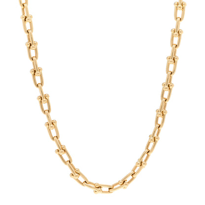 Tiffany 18K Yellow Gold Small HardWear Link Necklace 1 of 4