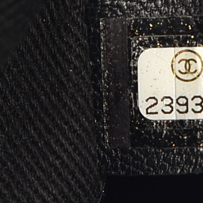 Chanel Canvas Sequin Large Deauville Tote Charcoal 8 of 11