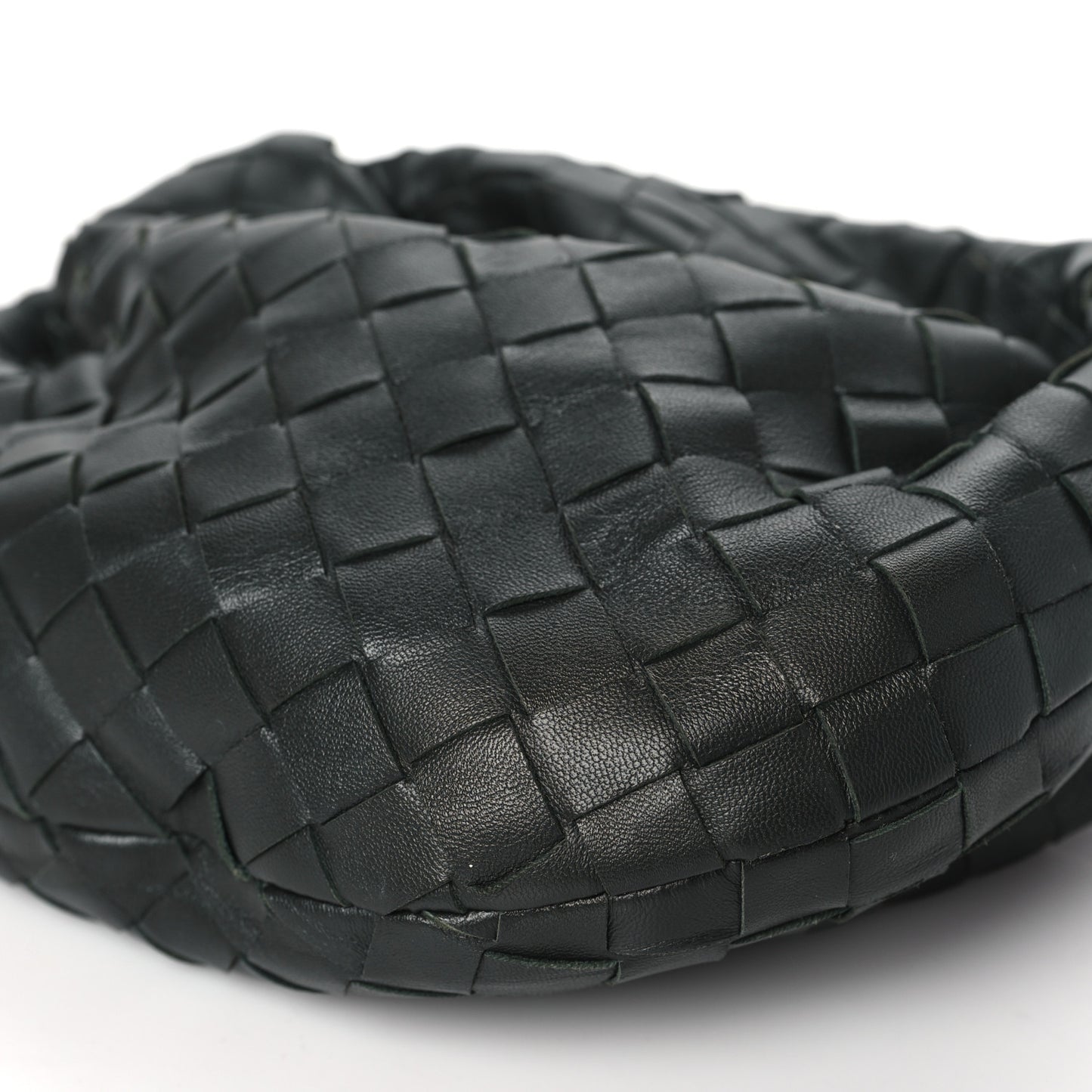 Nappa Intrecciato Mini Jodie Dark Moss