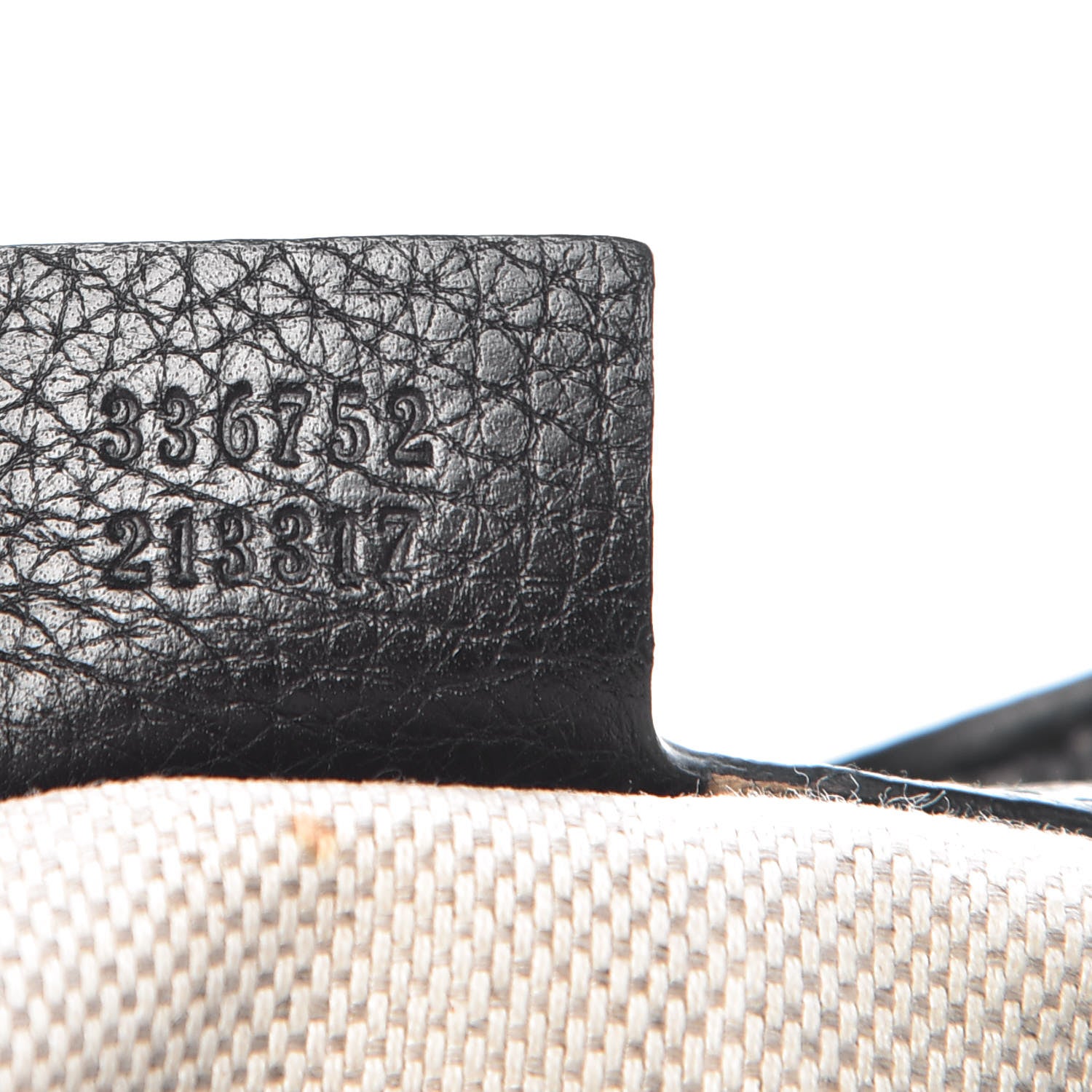 Gucci Pebbled Calfskin Medium Soho Flap Crossbody Black 7 of 12