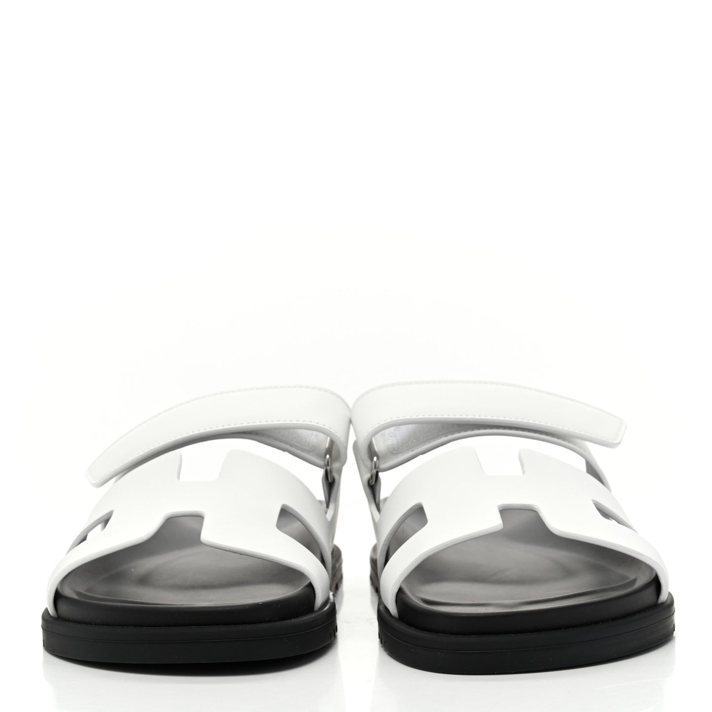 Calfskin Womens Chypre Sandals 37 White
