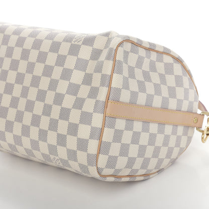 Louis Vuitton Damier Azur Speedy Bandouliere 30 8 of 13