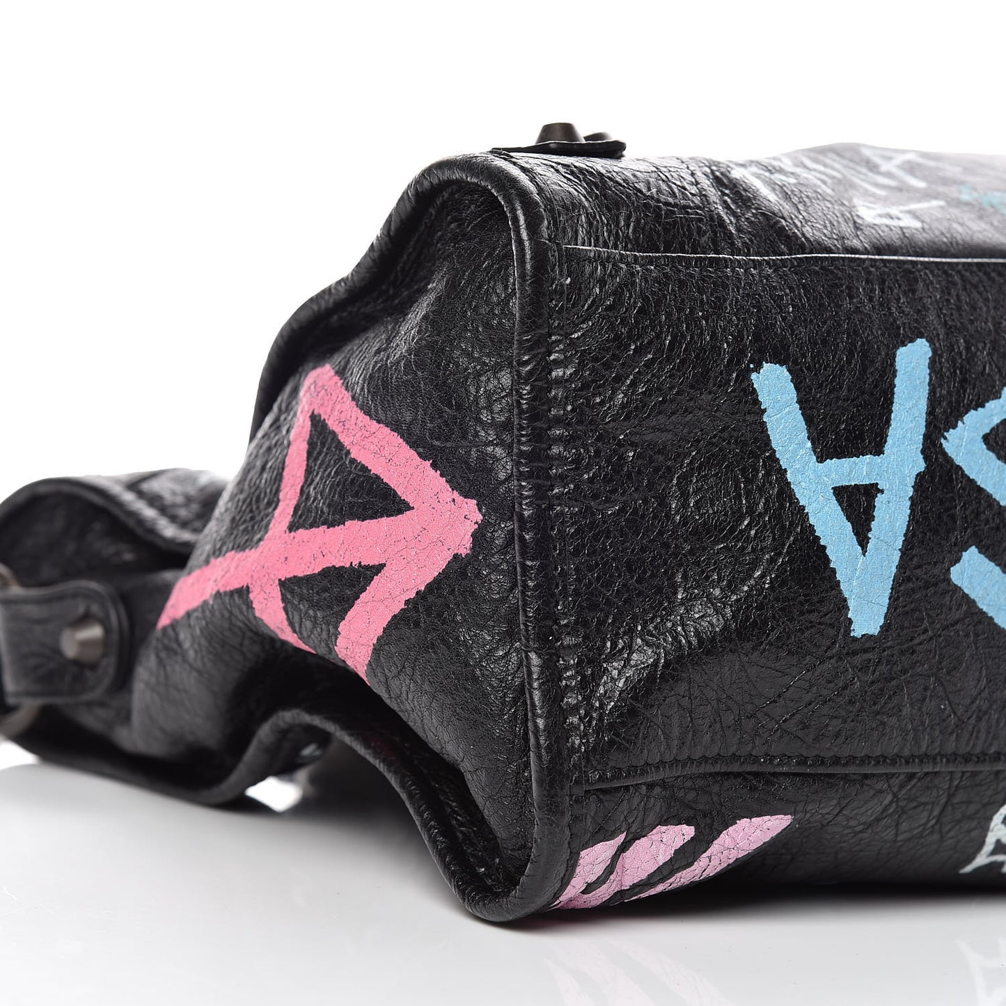 Agneau Graffiti All Over Classic Hardware City Black Multicolor