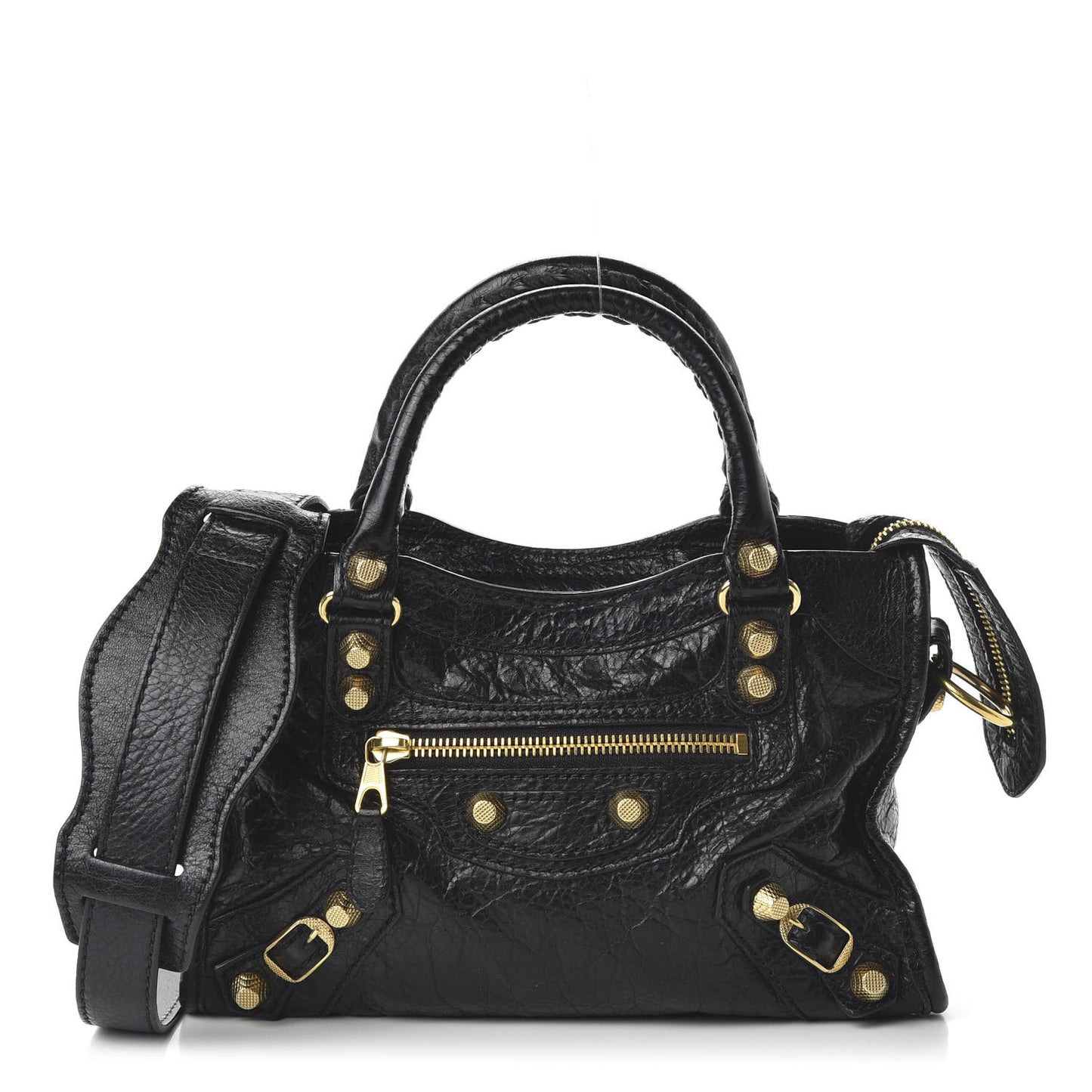 Agneau Giant 12 Gold Hardware Mini City Black