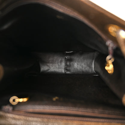 Chanel Caviar CC Backpack Brown 5 of 14