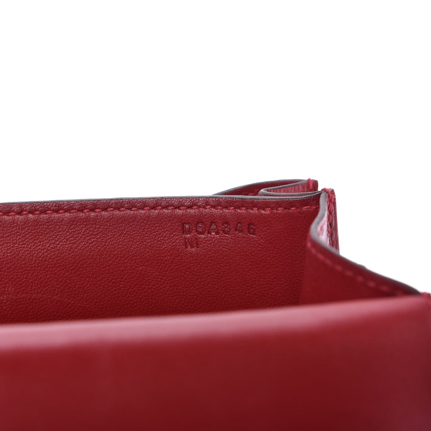 Ostrich Constance 18 Rouge Vif