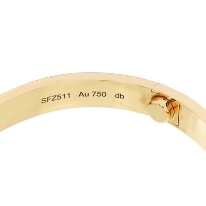 Cartier 18K Yellow Gold Love Bracelet 16 7 of 9