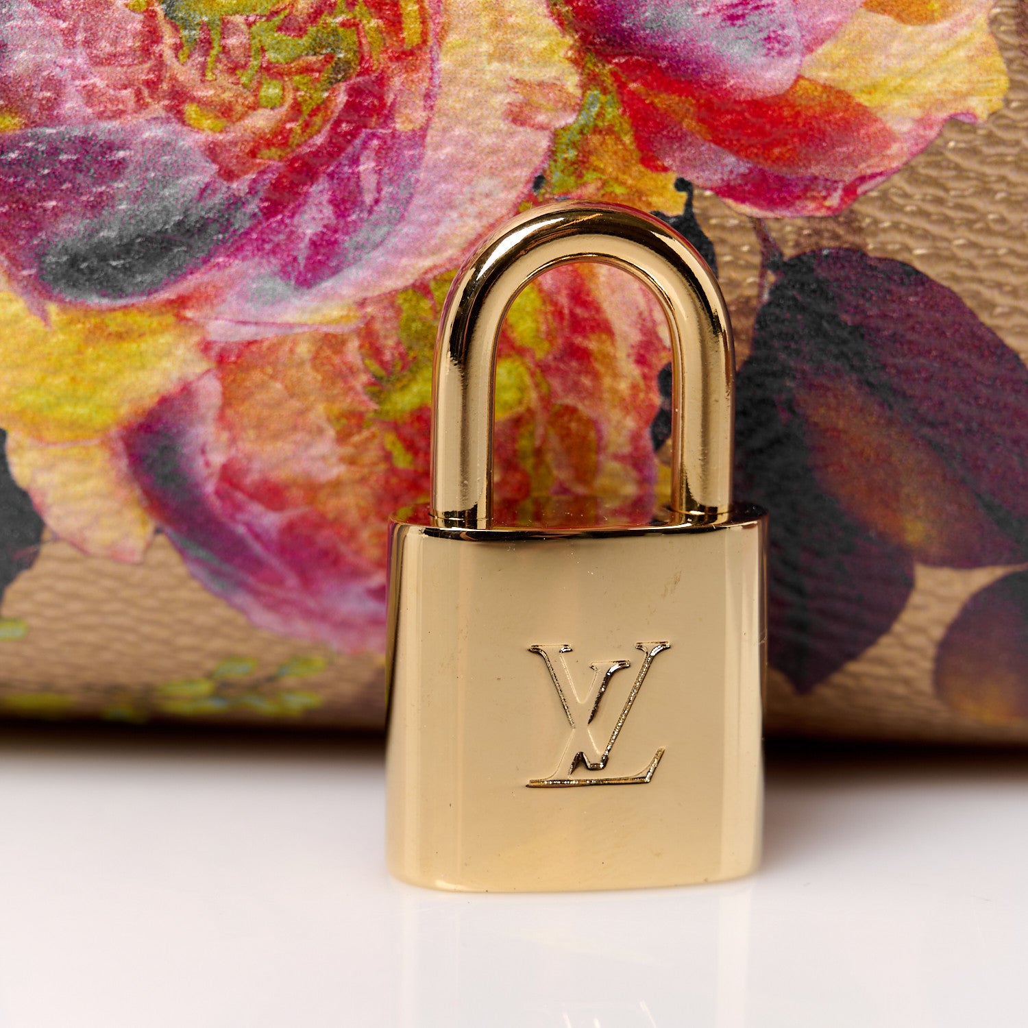 Louis Vuitton Metallic Monogram LV Garden Speedy Bandouliere 25 Gold 7 of 12