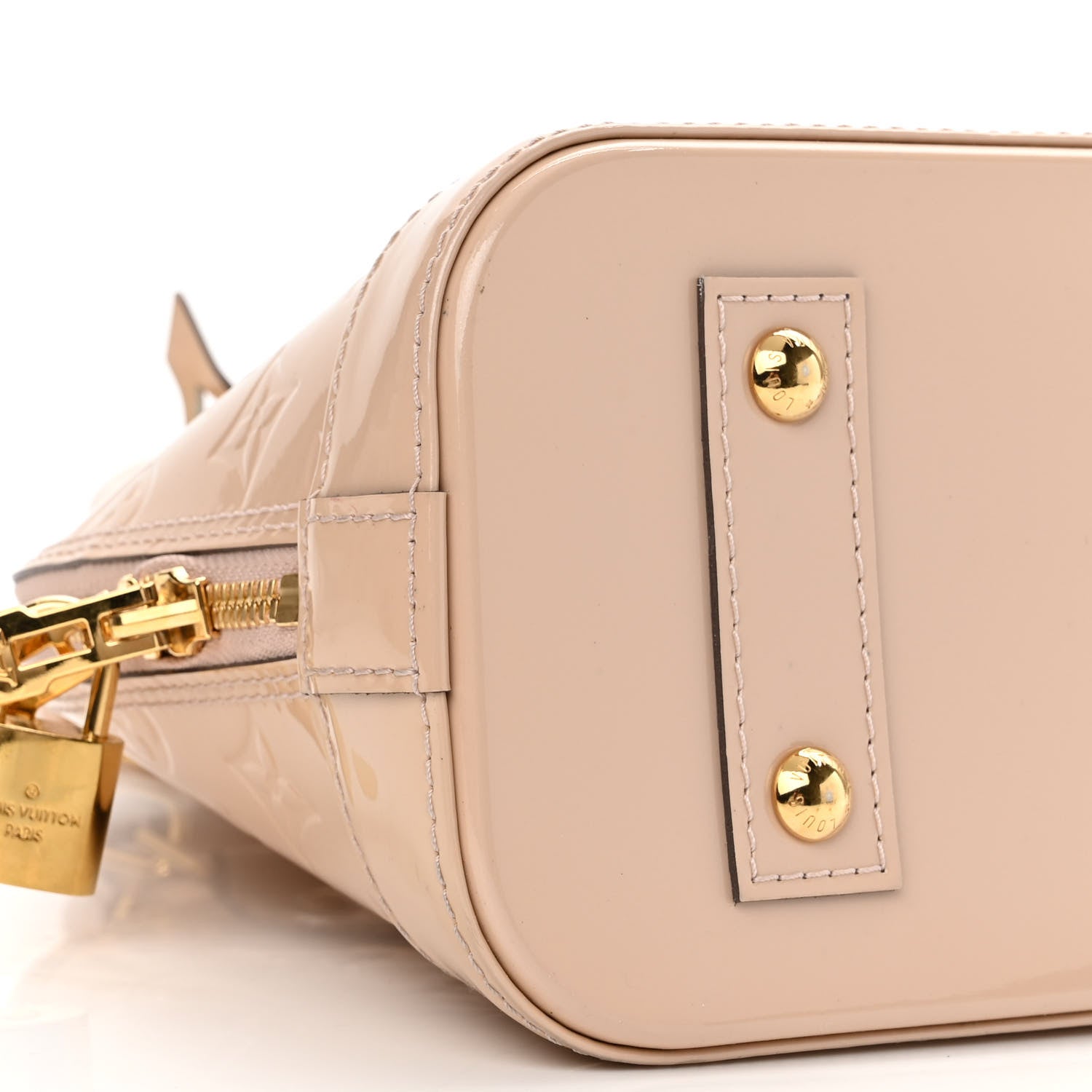 Louis Vuitton Vernis Alma BB Rose Angelique 8 of 10
