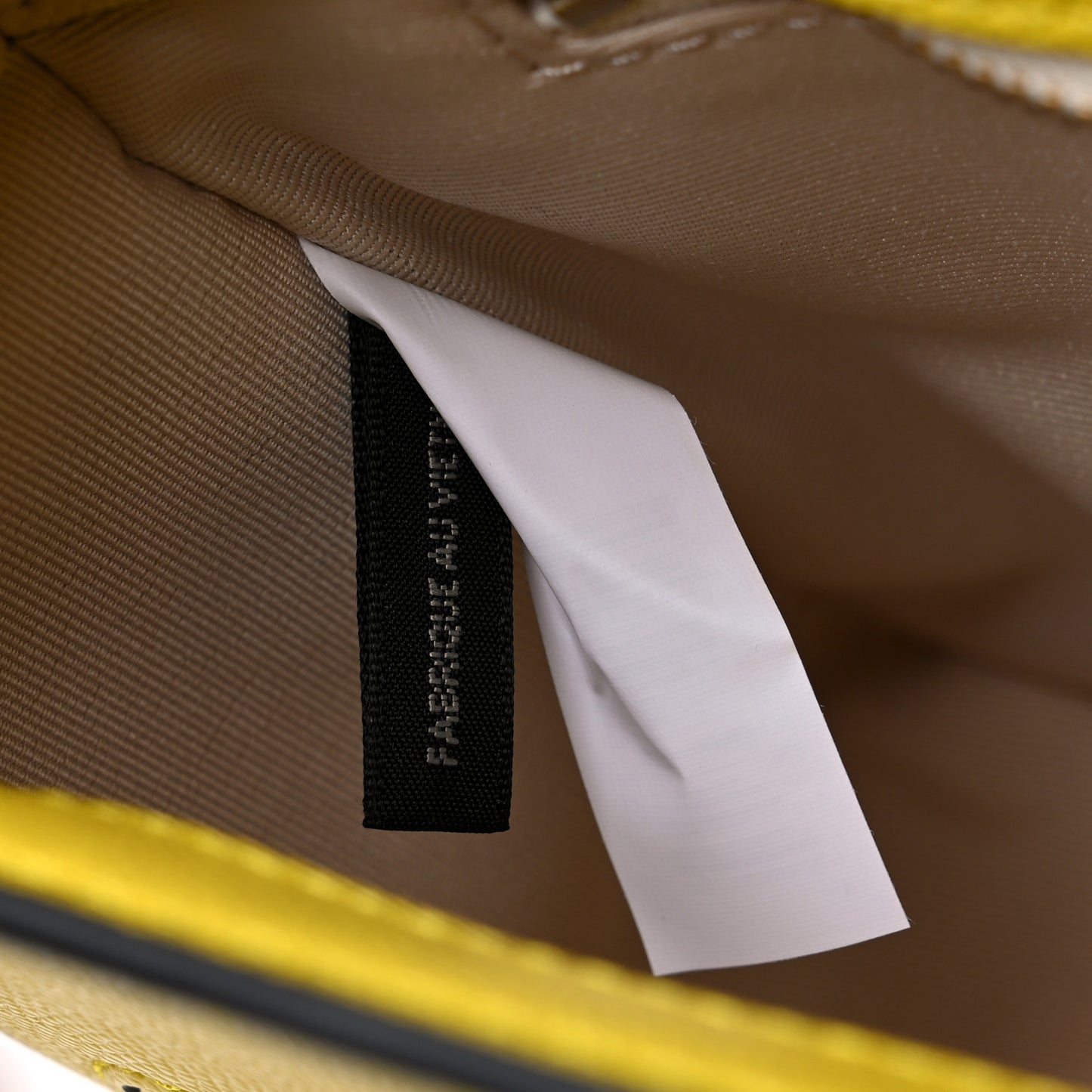 Textured Calfskin The J Link Shoulder Bag Yellow