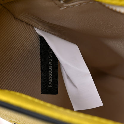 Marc Jacobs Textured Calfskin The J Link Shoulder Bag Yellow 7 of 9