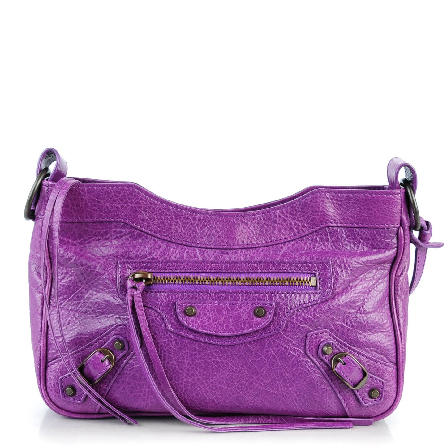 Agneau Classic Hardware Hip Ultraviolet
