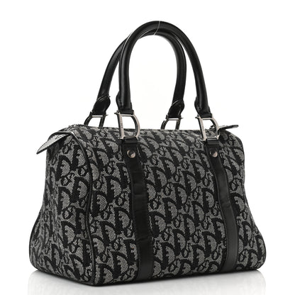 Christian Dior Monogram Boston Black 3 of 17