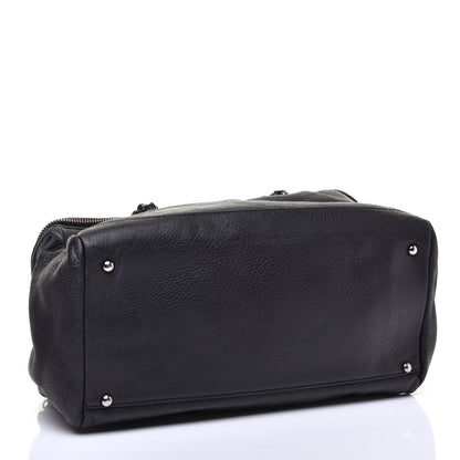 Chanel Deerskin Luxe Ligne Bowler Black 4 of 10