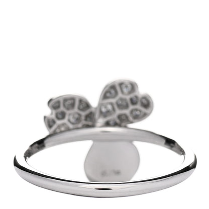 Tiffany Platinum Diamond Paper Flowers Ring 52 6 3 of 4
