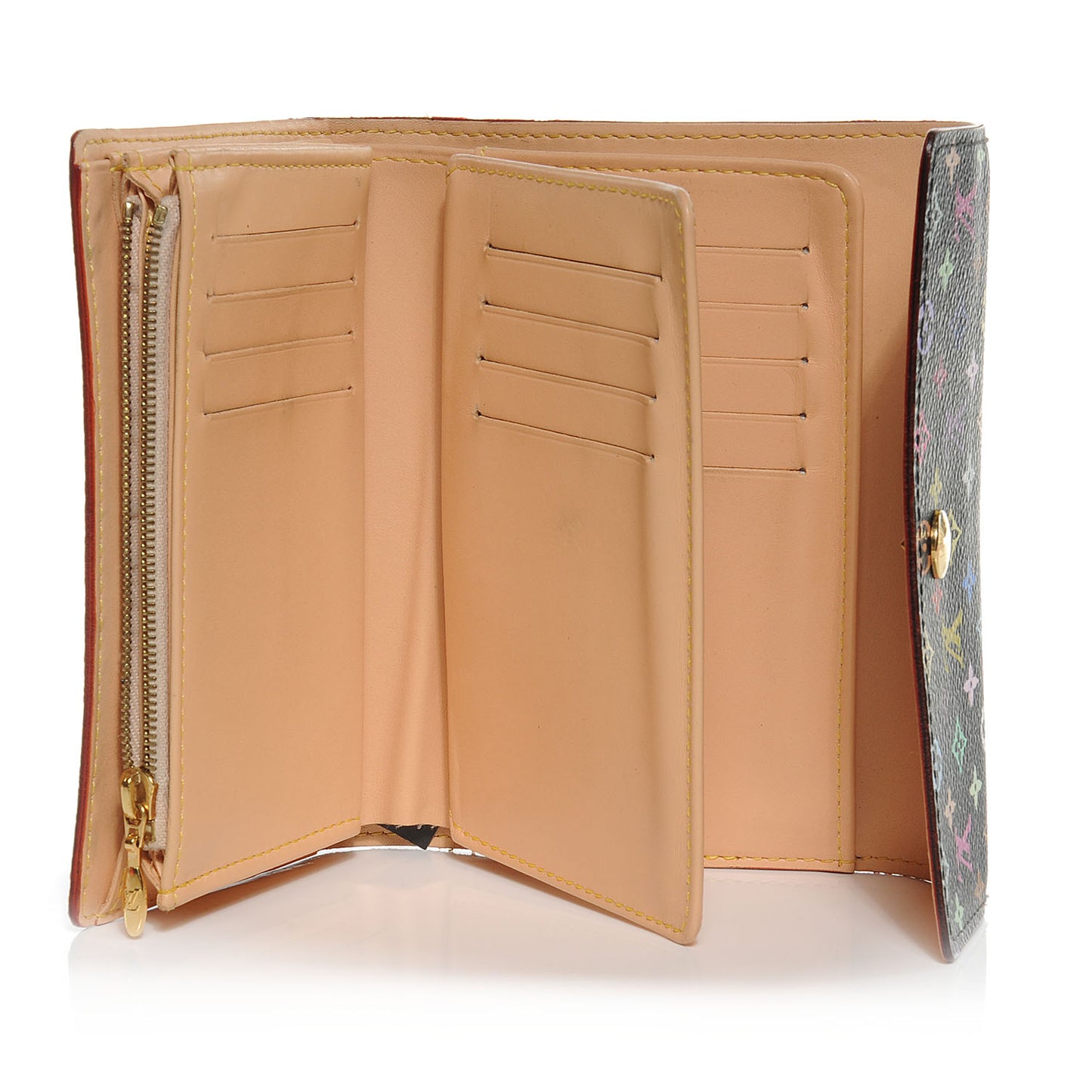 Monogram Multicolor Alexandra Wallet Black