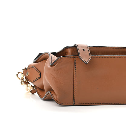 Proenza Schouler Soft Grainy Calfskin Tiny PS1 Satchel Sienna 7 of 9