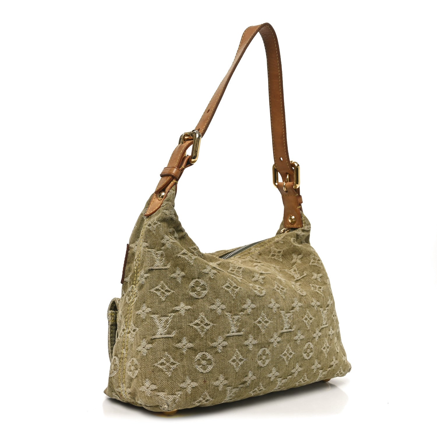 Louis Vuitton Monogram Denim Baggy PM Lichen 3 of 9